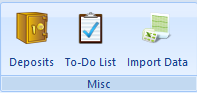 The Home ribbon To-Do List button