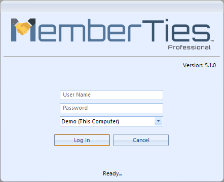 MemberTies Membership Software - secure and control database access with optional login passwords